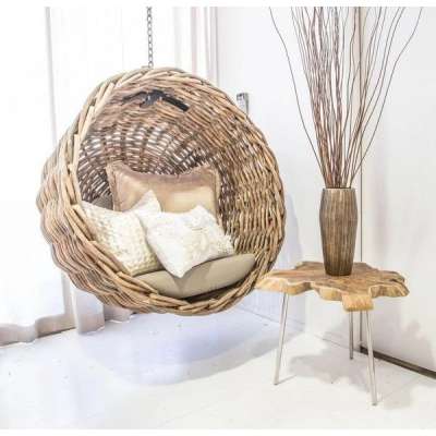 Natural Basket Swing, Hanging Swing Chair, Egg Swing