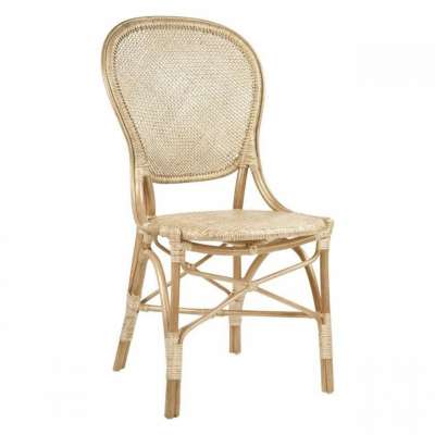 Arvabil Handmade Natural Rattan Quang Armless Dining Chair