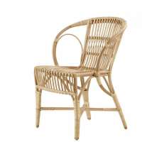 Arvabil Handmade Natural Rattan Yaffa Arm Chair