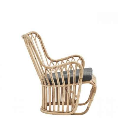 Arvabil Handmade Natural Rattan Fillomena Arm Chair